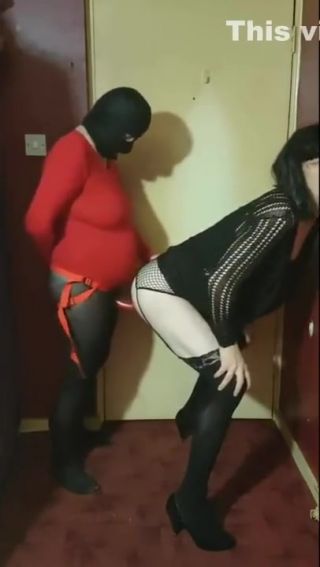 YouPorn british crossdresser gets his ass a pegging taking...