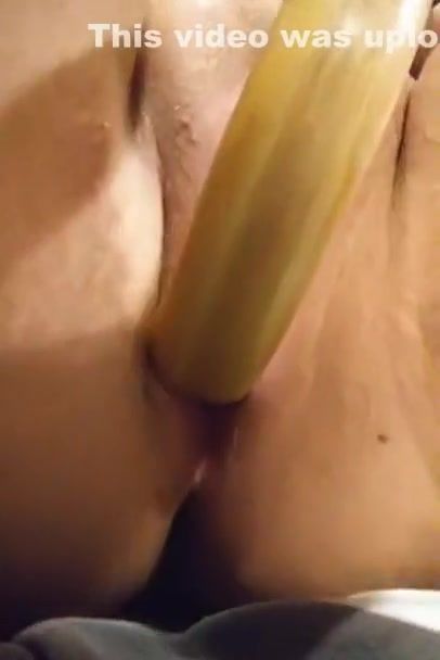 Doggy Style Porn Ftm fucks wooden cane in pussy. Yuvutu - 1