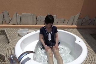 Family Cute trans jap bathing Round Ass