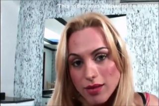 Uncut Hot blonde TS masturbating on webcam Soapy
