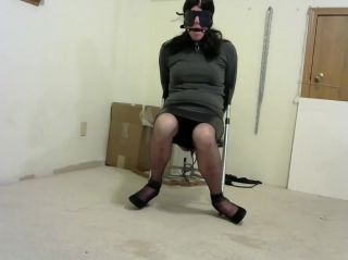 Sixtynine crossdresser in selfbondage 2 and some duct tape bondage. Toes