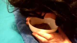Fucking Pussy Tv breakfast and piss Stepdaughter