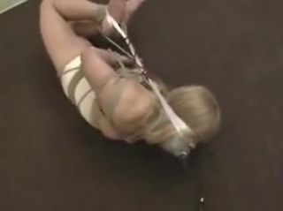 Africa TV in extreme hogtie Mmf