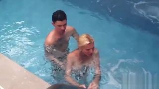 Mexican Blonde shemale sucks cock and fucks guys ass Secret