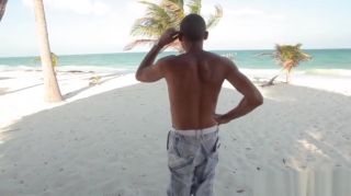 Novinho Busty beach latina in bikini assfucked Body