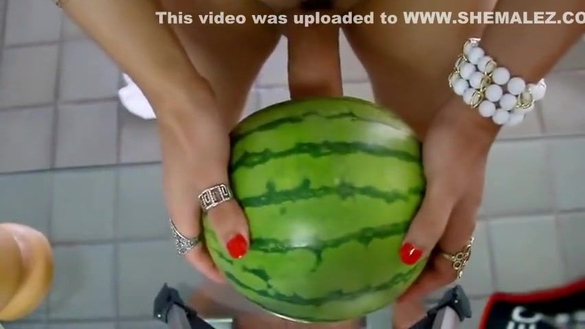 Javon crossdresser watermelon fuck Com