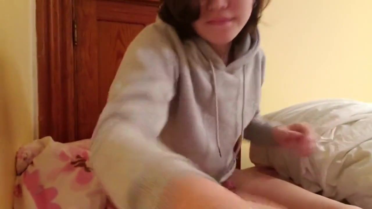 Gay Emo Teenage femboy plays with her vibrator Gay Cash - 1