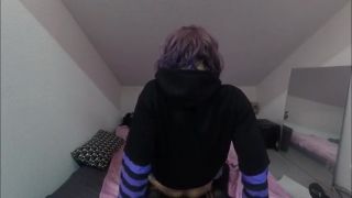 Outdoor Sex Horny Sissy Femboy Playing With Anal Toys Smalltits