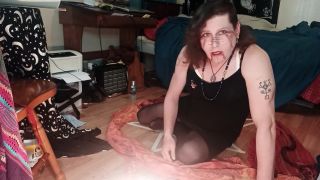 Bigcock Transgender Witch Demonstrates Sigil Magick(part 2 Of 2: With Ass Play And Masterbation) Teen