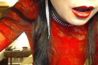 Serious-Partners Red Fishnet Dress 2 Young Tits