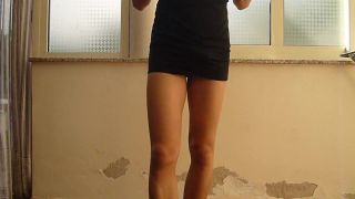 Crazy jessykyna black dress spanking - teen crossdresser Marido