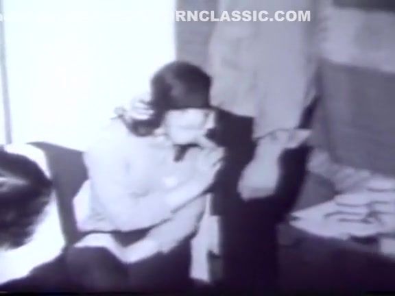 Negro Vintage: 60s Threesome Culo - 1