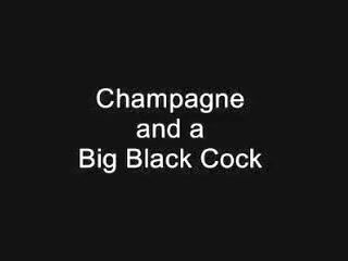 Tats Champagne and a Big Black Cock Sarah Vandella