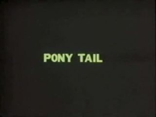 Cock Sucking Vintage: Diamond Clip Pony Tail Funny