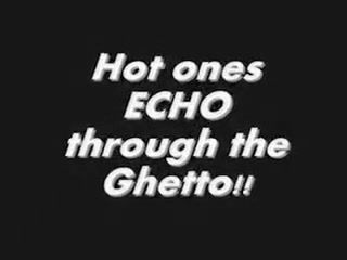 Three Some Hot One's ECHO through the Ghetto Black penis - 1