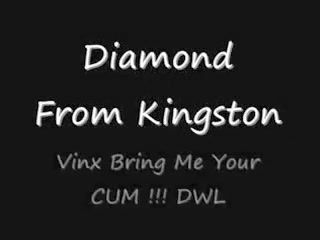 SummerGF Busty Jamaican pornstar, Diamond, fucks Lexington Steele and a white guy Point Of View - 1