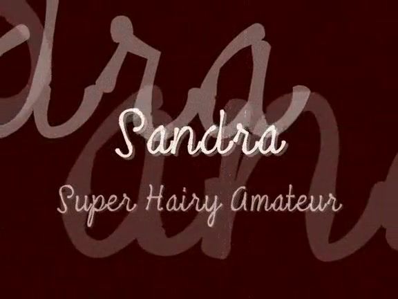 Gay Skinny Sandra - Super Hairy Amateur Step