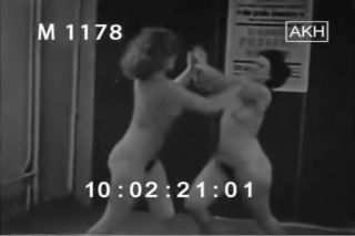 Gay Cut Classic Catfights-Mature Nude Wrestling from Germany (year?) Parody