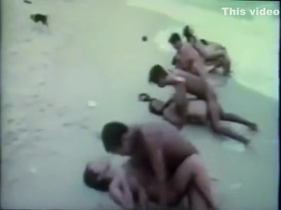 Squirters Vintage Thai Beach Orgy Esposa - 1