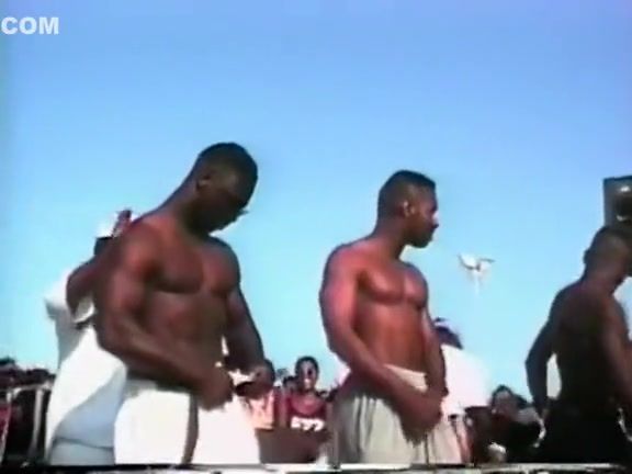Smalltits black men swimwear contest Porno Amateur - 1