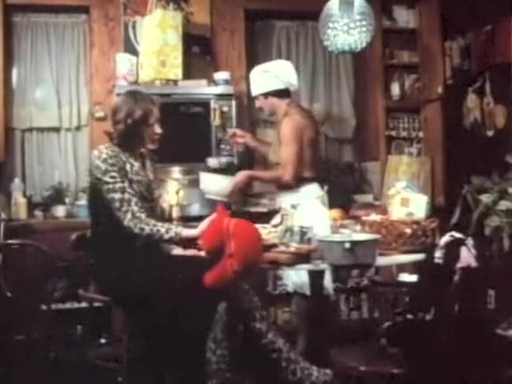 Francaise Jeffrey Hurst & CJ Laing vintage hot kitchen sex from Sweet Punkin Slutty - 1