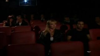 Australian Stephanie Lahay And Blonde Woman Group Sex In The Cinema ASSTR