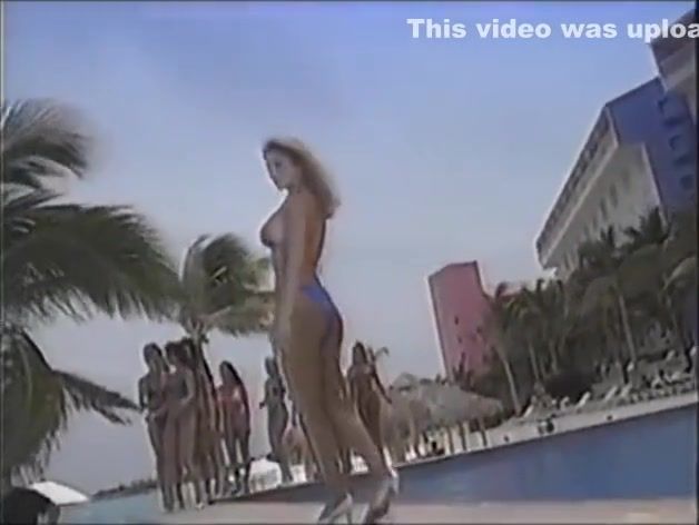 Fetiche Bikini Contest (early 90's) Real Girls from Cancun, Mexico Dick Suckers - 1
