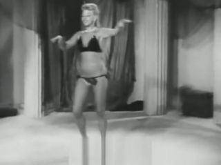 Cunt Blonde Dancer Shows off Her Curves (1950s Vintage) Con