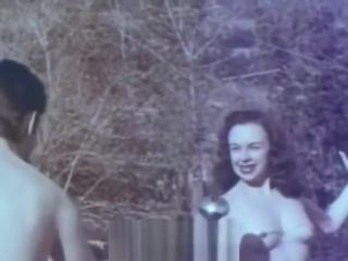 Brother Outdoor Nudists Enjoying Naked Lifestyle (1950s Vintage) Lovoo