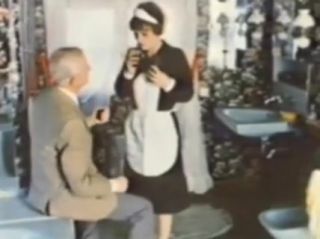 Squirt Old Man Jean Villroy gets a Blow Job From Maid...Wear-Tweed Collar