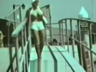 ManyVids Booty Girl Relaxing at the Seaside (1970s Vintage) Perfect
