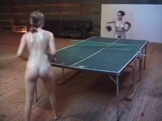 MadThumbs Oiled table tennis nude Exgirlfriend