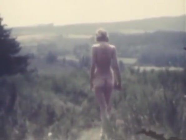 Ball Licking Vintage - Naked Girl Outdoors 1960's CelebsRoulette