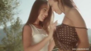 AshleyMadison Best Of Friends Love Making Outdoor While Relaxing Deeply With Lorena Garcia And Bailey Ryder Pussy
