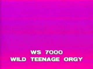Novinhas WS 7000. Wild Teenage Orgy Cum On Face