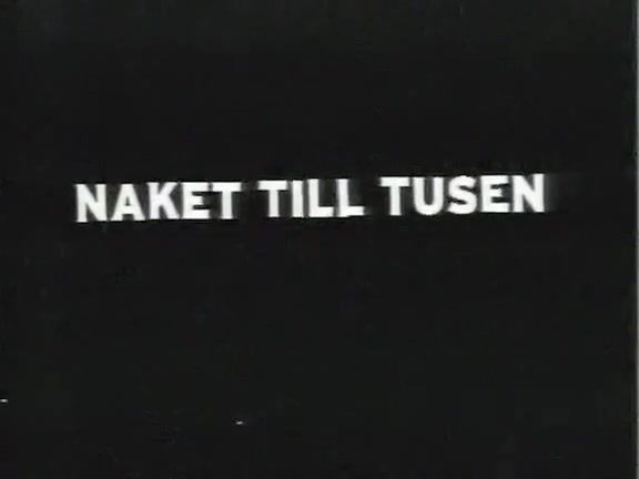 Cogida Naket till Tusen (1968) Stripper