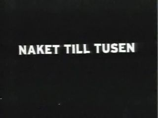 Cogida Naket till Tusen (1968) Stripper