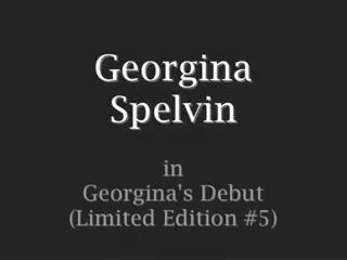 Masturbandose Georgina Spelvin - Georgina's Debut With