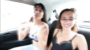 Culazo Two Sisters Blow a Random Stranger Live Lesbian Porn