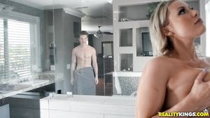 HDHentaiTube Super buxom blonde Kylie Page is fucking Markus Dupree in shower Hardcore Free Porn