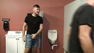 Ex Gf Old school toilet glory hole of two old friends Role Play