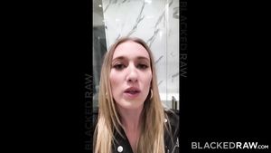 Street BLACKEDRAW PAWG Fucks BIG BLACK PENIS Because Her Boyfriend Told Her To Pee