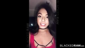 Cock Suckers BLACKEDRAW Brazilian girl is big black dick only Mulher