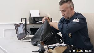 iWantClips Keiran Lee uses his position as a guard to fuck Emma Starr Analsex