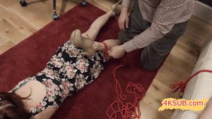 Free how to use red rope in BDSM coitus Rub