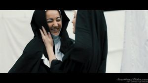 BSplayer Charlotte and Lily in nun intimacy - babe Ex Gf