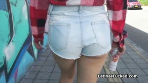 Nurugel Latina young cutie with bubble rear on hard penis Asses