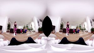 Katsuni Insane Reverse Gangbang VR Part 1 - groupsex Moreno