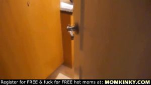 Gay Facial Son spying his mature in the bathroom - big one-eyed snake Real Couple