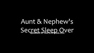 Super Family Therapy - Aunt & Nephew's Secret Sleep Over Police